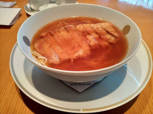 オールデイダイニング ORIGAMI排骨拉麺(パーコーメン)@202107.jpg