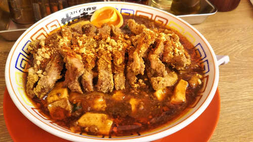 スパイス食堂サワキチ(築地)排骨麻婆麺 大盛@202002.jpg