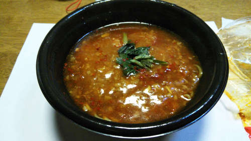 ピリ辛玉子スープの辛麺(ファミリーマート)201810A.jpg