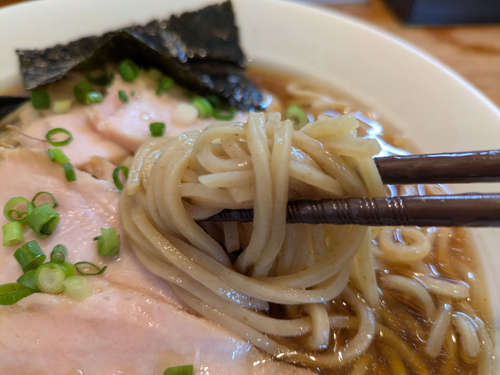 ラーメン 桑原亭(東川口)味玉醤油ラーメン【あっさり0】麺2倍盛りB202507.jpg