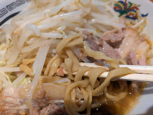 ラーメン豚山(門前仲町)ミニラーメン ニンニクA202506.jpg
