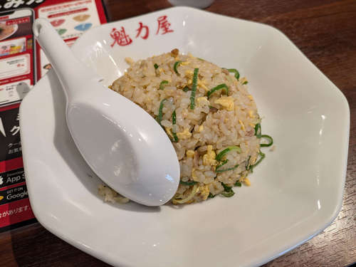 京都北白川ラーメン 魁力屋(川口末広)定食の焼きめし202505.jpg