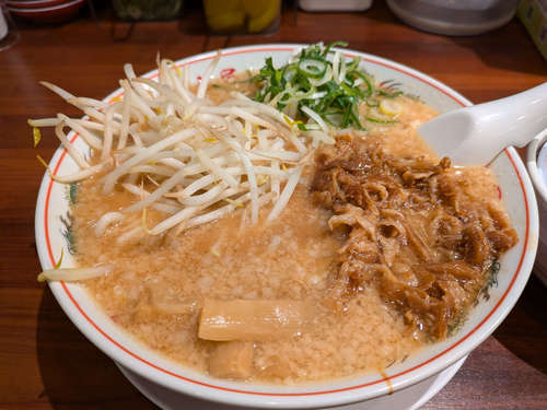 京都北白川ラーメン 魁力屋(川口末広)特製肉玉醤油そば 大@202503.jpg