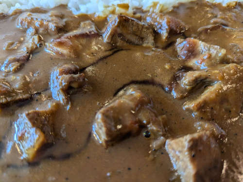 転生したらカレー屋だった店(東川口)黒毛和牛のビーフカレー 大盛りA202503.jpg