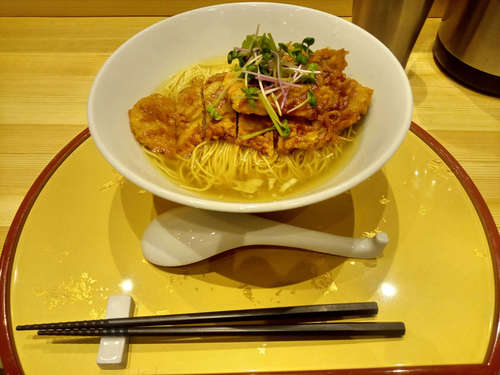 RAMEN 百舌鳥(赤坂/溜池山王)パーコー塩ラーメン 麺1.5玉@202207.jpg